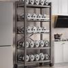 BieYing Upgraded Carbon Steel Pull-out Kitchen Storage Rack