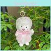 Delightful Cartoon Sheep Plush Keychain Cute Soft Stuffed Animal Doll