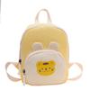 Kids Cartoon Canvas Backpack With Breathable Material For Kindergarten Boys And Girls