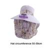USB Charging Sun Cap Breathable Fisherman Hat Door Fan Solar Fan Cap  Cycling