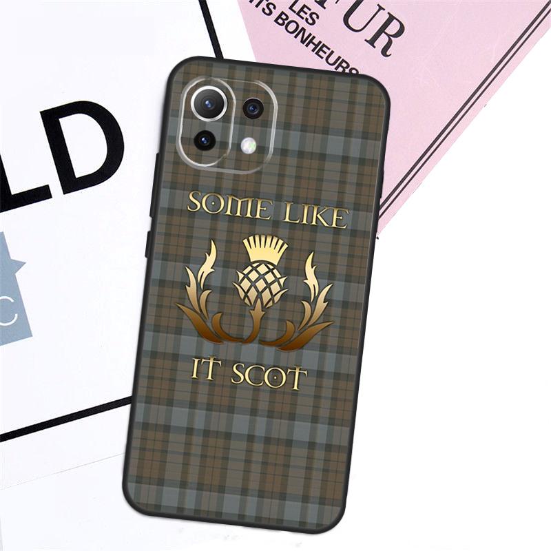 Чехол Sassenach из шотландки Tartan для Xiaomi 17 Pro Max 14 15 Ultra 13T 15T 14T Pro POCO X7 Pro X5 X6 F5 F6 F7 F8