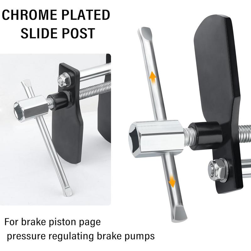 Инструмент для сжатия поршня тормоза Инструмент для сжатия поршня тормоза Сверхмощный пресс для тормозного суппорта Автозапчасти Инструмент для сжатия поршня суппорта Для тормозных поршней