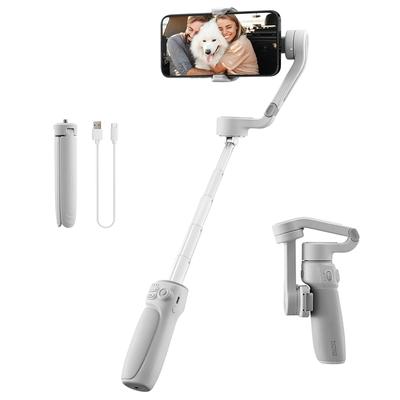 Японский стабилизатор для смартфона ZHIYUN с телескопической компактной складной легкой конструкцией 370 г [Официальная гарантия] SMOOTH-Q4 Встроенная штанга, Дизайн, (Код продукта