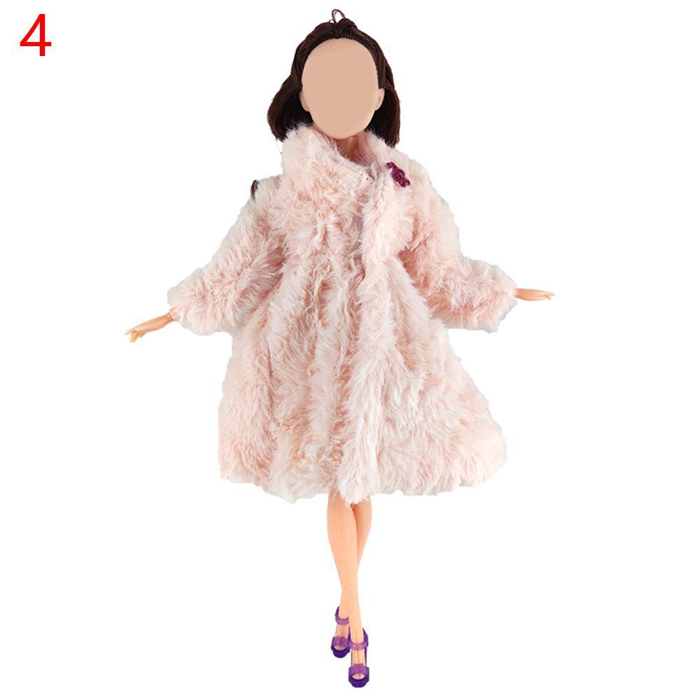 Toy Clothes Accessories For Baby Warm Clothes Fur Coat Winter Soft