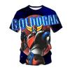 Детская футболка с аниме Grendizer, НЛО-робот Goldorak, уличная одежда с 3D принтом, модная футболка для мальчиков и девочек, детские футболки, топы, Harajuku, одежда для мальчиков