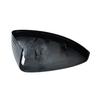 Black Left Driver Side Mirror Cover Cap Shell For Volkswagen Tiguan 2018- 23