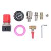 Air Compressor Regulator Kit with Gauge 4 Way Valve 0‑180 PSI European Style for Pneumatic Tools