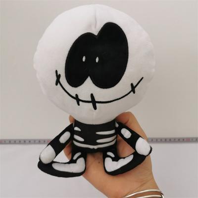 Spooky Month Skid And Pump Friday Night Funkin плюшевая игрушка мягкая кукла 20 см
