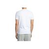 Emporio Armani Мужская футболка с коротким рукавом и круглым вырезом с логотипом-буквой Белая EM000384-AF10779-U0002