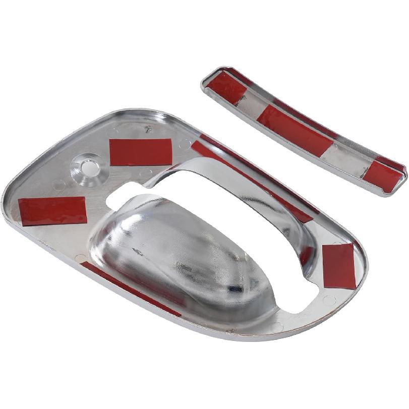 Комплект хромированных накладок на дверные ручки для Freightliner Cascadia 2008-2017, левая и правая