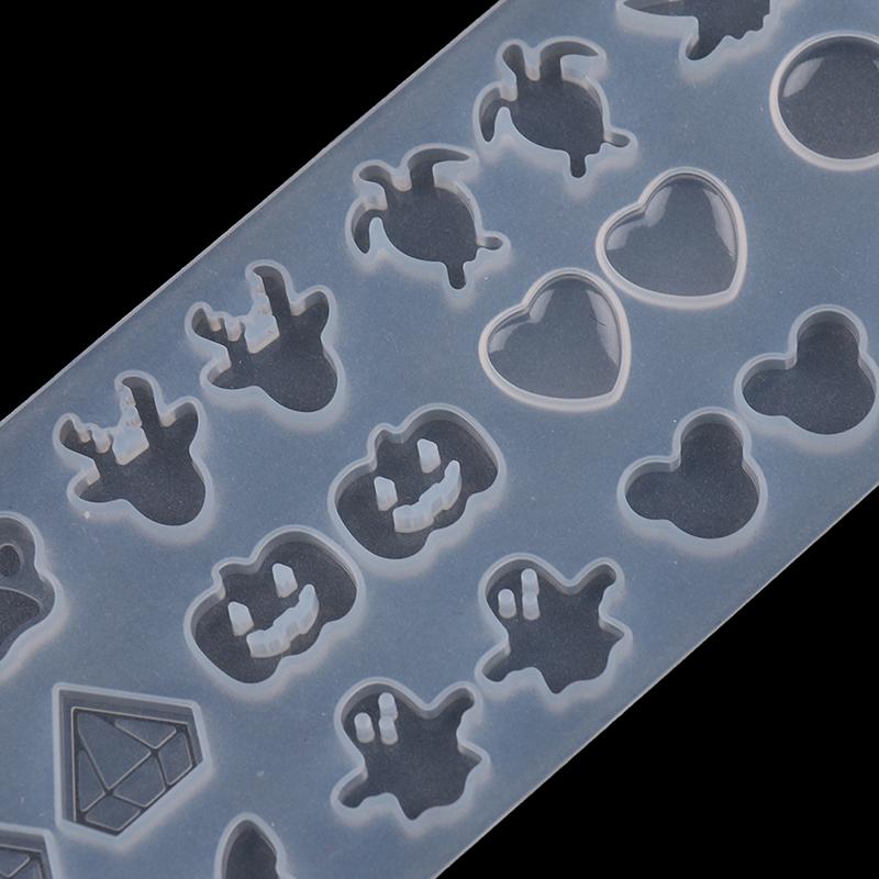 Epoxy Resin Jewelry Molds Silicone Pendant Mold For Earring Pendant Studs Making