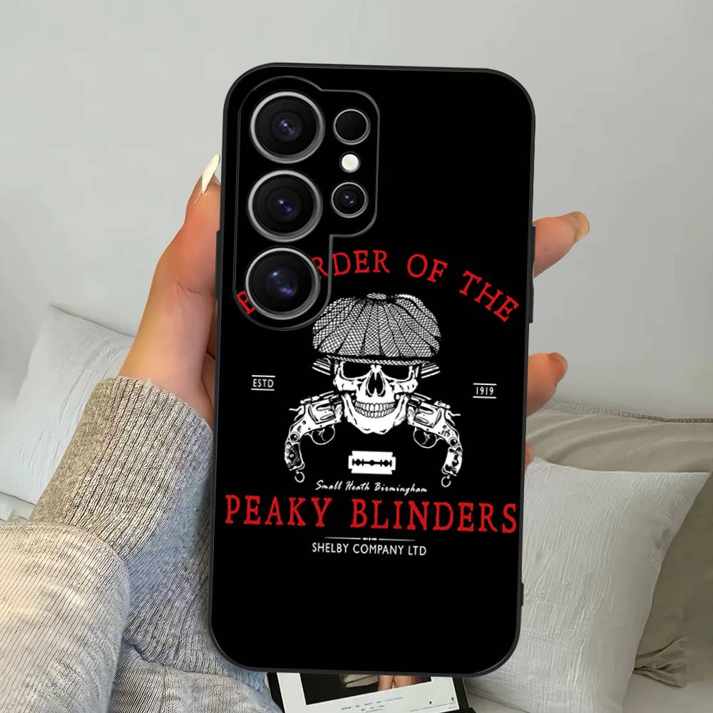 Чехол для телефона Movie P-Peaky-S B-Blinders для Samsung S 24 Fe 25 Ultra Plus 20 Lite 21 30 22 23 24 22 Ultra 5G Fundas