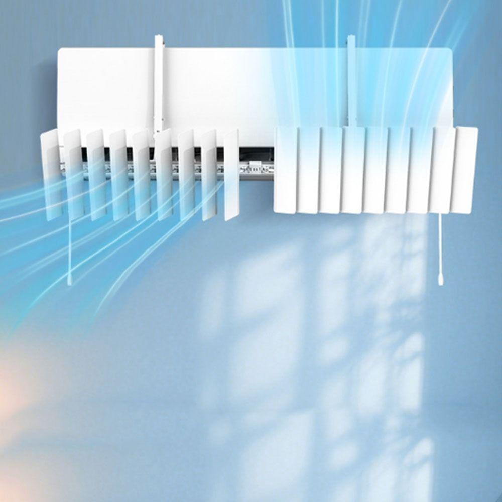 Adjustable Air Conditioner Windshield Universal Air Conditioner Outlet Baffle for Home/Office
