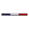 3D Metal Germany France Italy Sweden Tricolor Flag Badge Sticker Side Fender Rear Trunk Emblem Decal