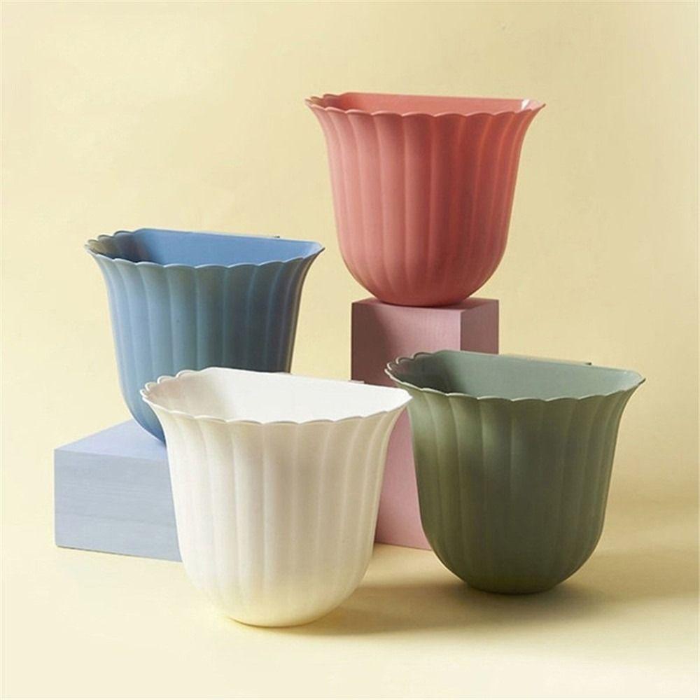 Инструменты для уборки Многофункциональное настенное подвесное мусорное ведро для мусора в форме цветка