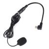 Black 3.5mm External Microphone Clip On Mic + Adapter Cable for GoPro Hero4 3 3+
