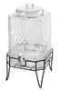 CAPTAIN STAG Jug Tank Glass Drink Server 10L Capacity with Stand UW-2011