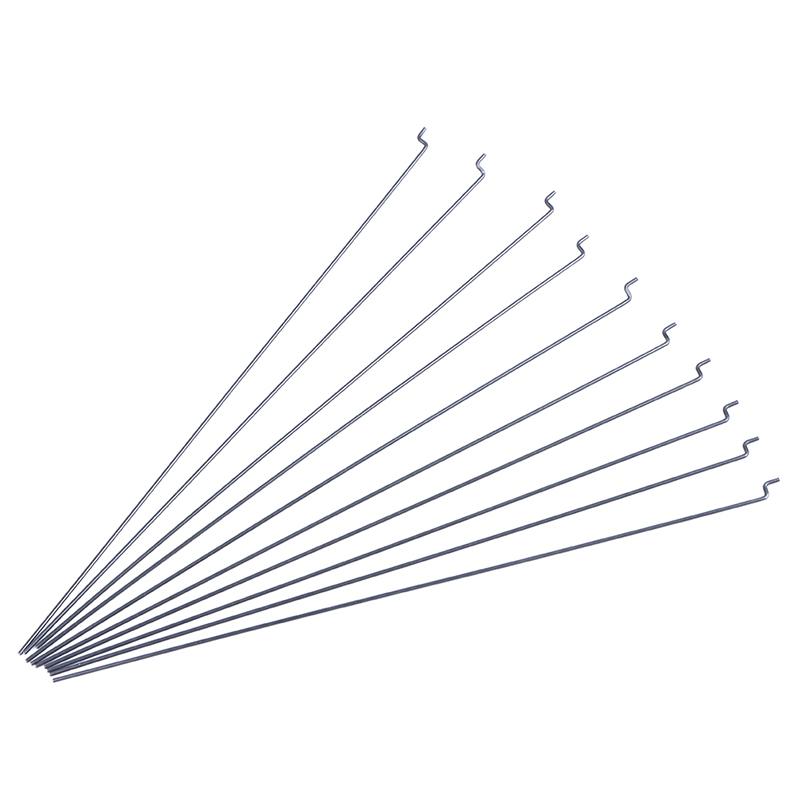 10 шт. Z-образный рычаг рулевого механизма, тяга, сервопривод, диаметр 1,2 мм, длина 20 см