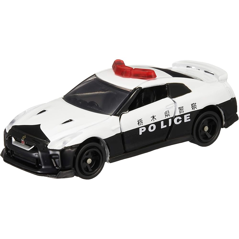 Tomica Takara Tomy No.105 Nissan GT-R Patrol Car Toy Miniature Vehicle for Ages 3 and Up