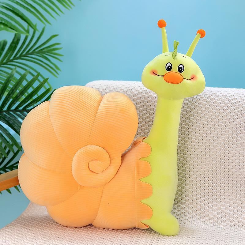 Cute Snail Snail Doll Plush Toy Girl Bed Sleeping Doll Cute Home Decoration