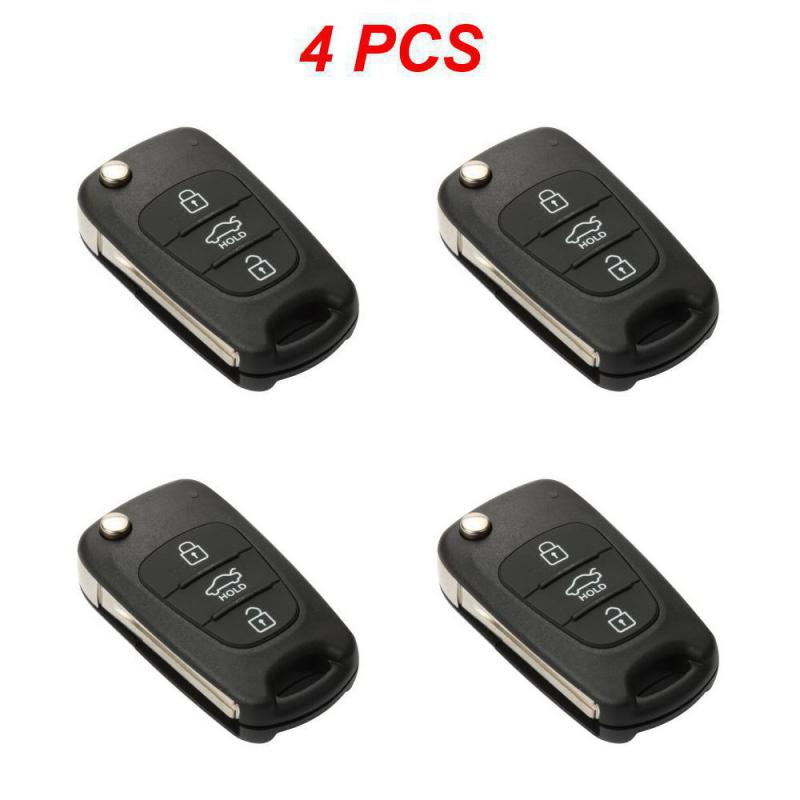 2~5 шт. для Kia Ceed Picanto Sportage для Hyundai i20 i30 ix35 3-кнопочный чехол для дистанционного ключа для автомобиля