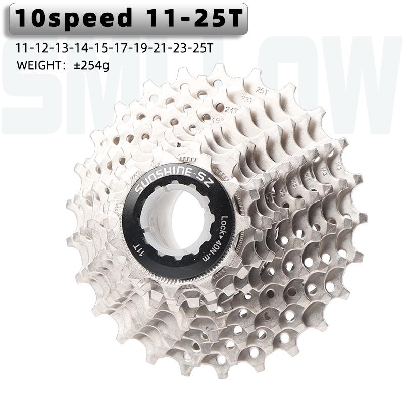 Rihui Multi-Speed Mountain/Road Bike Cassette: 10/20/30-Speed, 11-25T/46T/50T for Climbing