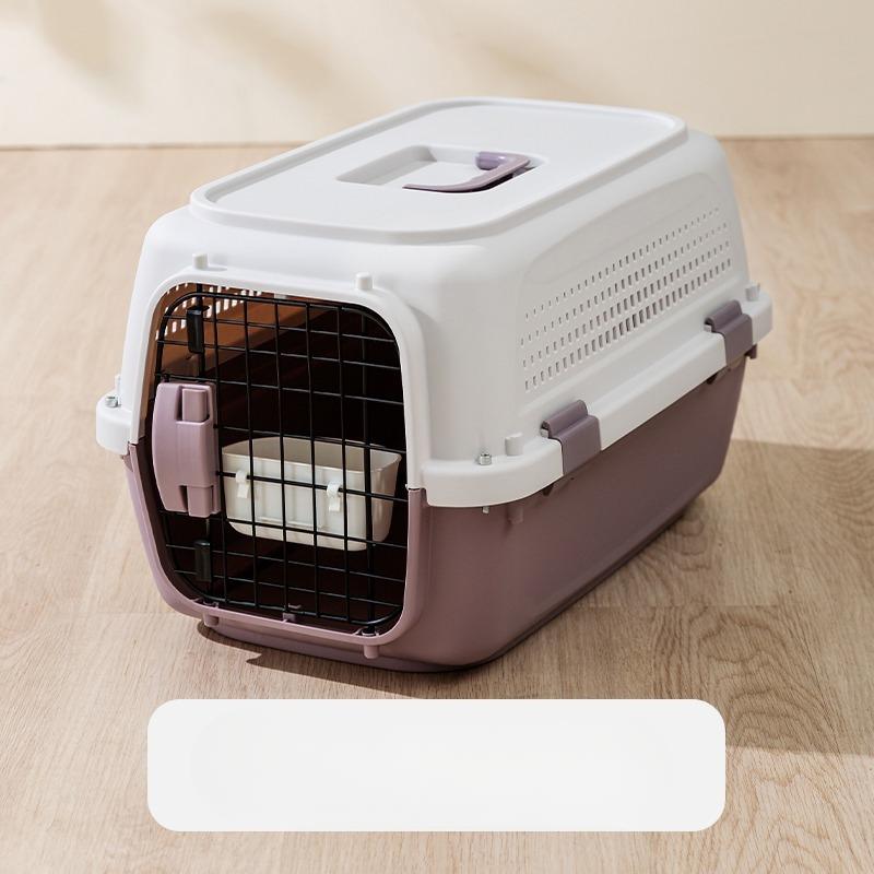 Кошачий бокс для перевозки кошек, транспортная коробка для домашних животных, дышащая дорожная коробка большой вместимости для собак, переносная космическая капсула для автомобиля