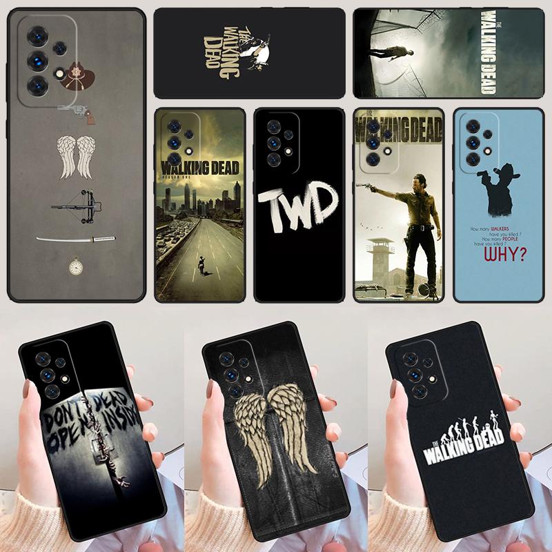Чехол для телефона The Walking Dead Для Samsung Galaxy A42 A31 A40 A51 A71 A32 A80 A91 A52 A72 A73 A20e A21S A50 A70 A11 A12 Чехол