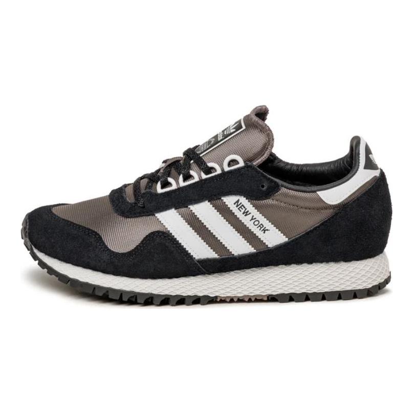 adidas New York Dash Серые Угольные Кроссовки Унисекс Core-Black JH9801