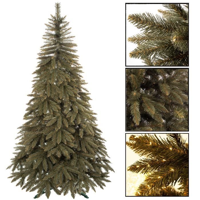 Sapin de Noël Artificiel - SPRINGOS - 220 cm - PVC - Intérieur - Classique