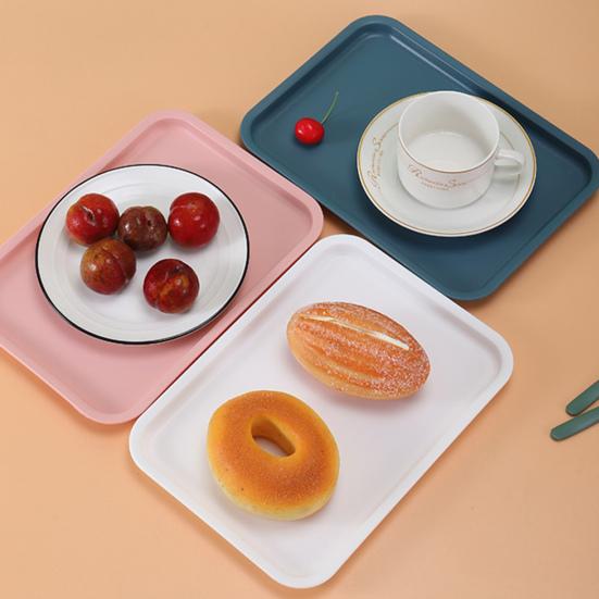 Лоток для хранения фруктов, прямоугольная тарелка для хранения продуктов питания в скандинавском стиле