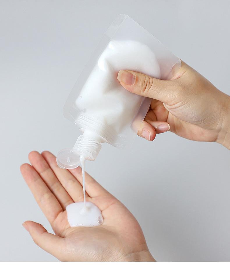 30/50/мл Дозатор для лосьона Дорожные многоразовые пакеты для шампуня Жидкий герметичный многоразовый контейнер для хранения косметической упаковки