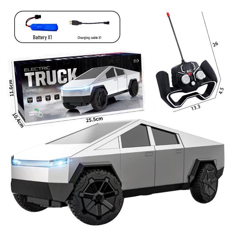 Радиоуправляемый автомобиль Tesla Cybertruck - Прочная игрушка-симулятор для детей, подарок для мальчиков