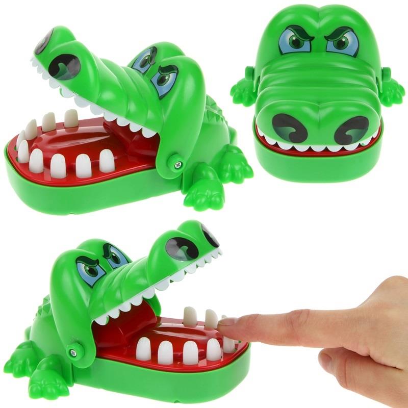 Crocodile Caiman at the Dentist's Sick Tooth Arcade Game for Family Children