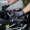 VEMAR Летние Мотоперчатки Эндуро Варежки Мужские Женские MX Мото Эндуро Сенсорный Экран, Защита от Падения и Высокоотражающие Перчатки для Езды xxl