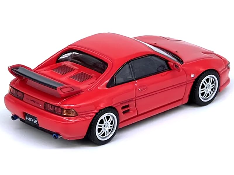 Inno Models Scale Toyota MR2 Red Finished Product 1/64 (SW20) MR2SW20-RED