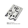25 In 1 Multi Tool Pliers Widely Used Compact Multifunctional Pocket Screwdriver for Outdoor Survival