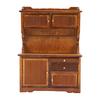 Dollhouse Sideboard 1 12 Scale 10x5x13.7cm Wooden Miniature Dollhouse Bookcase Cupboard