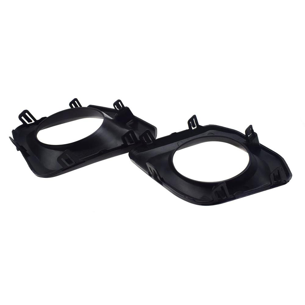 2x Front Bumper Fog Light Lamp Trim Cover Bezels Set For Toyota 2016-2022 Tacoma