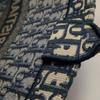 [Pre-Owned] Book Tote Hand-Embroidered Monogram Large Capacity Canvas Tote Bag - Excellent #LAKQIK