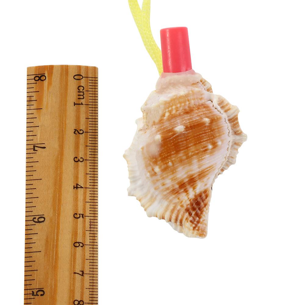Tourism Necklace Horn Children Creative Kids Shell Shipping Survival Tool Toys Conch Whistle Gift