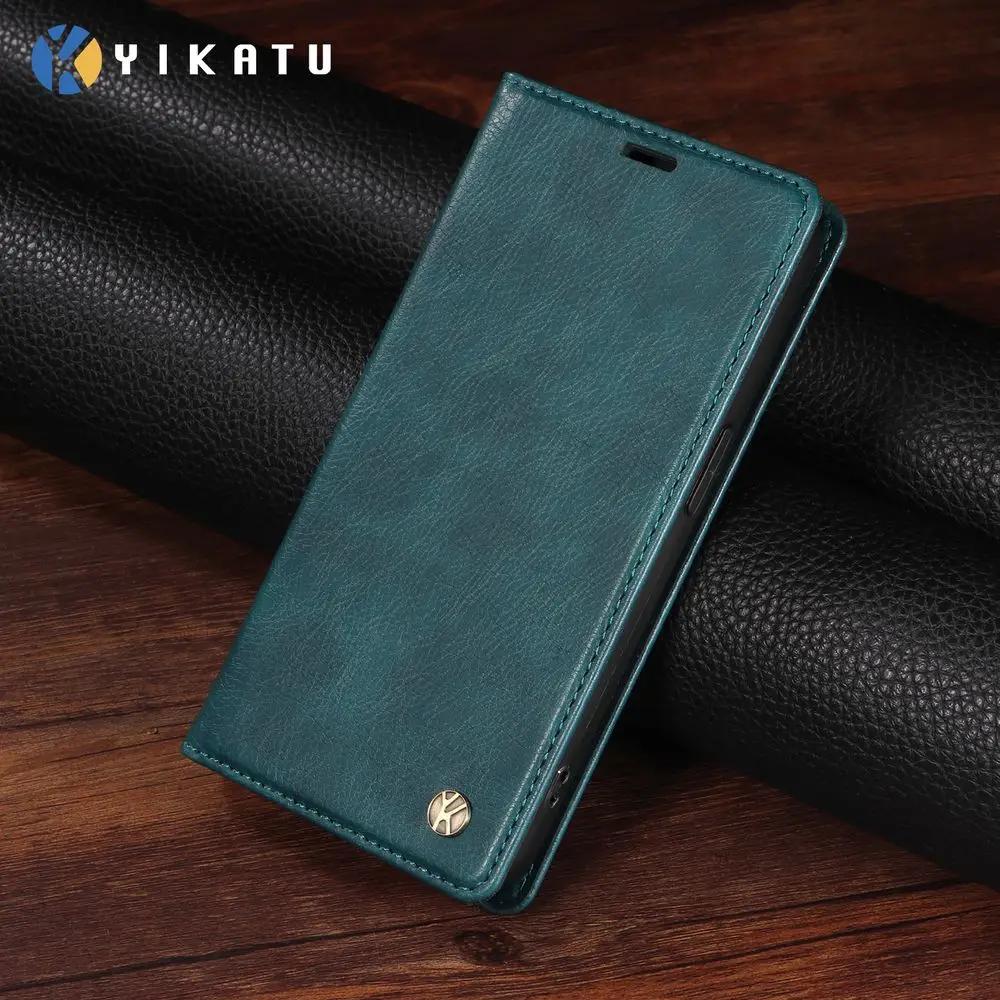 Business Leather Case for Huawei P70 P30 P20 Mate 60 20 10 Pro Lite Cover Flip Wallet Card Holder Phone Coque