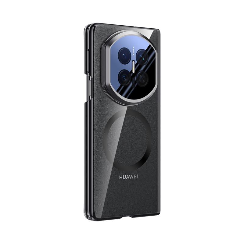 Применимо к чехлу для мобильного телефона Huawei matex7 с двойной центральной осью, противоударный, X7 коллекционное издание, гальваническое покрытие, магнитное притяжение, прозрачный симп