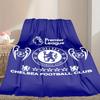 1pc Easy-Care Chelsea FC Blanket, Perfect for Couch, Bed, Home, Travel & More, Warm & Durable Printed Blanket