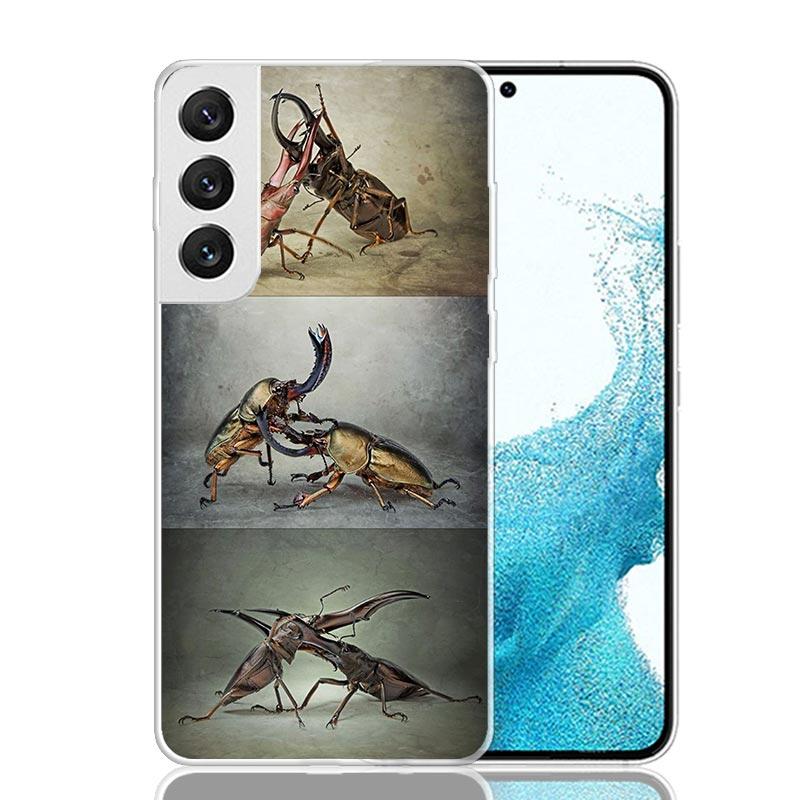 Научный чехол для телефона с изображением насекомых и пчел для Samsung Galaxy S26 S25 Edge S24 S23 FE S22 Ultra S21 Plus S20 + Fundas Cover C