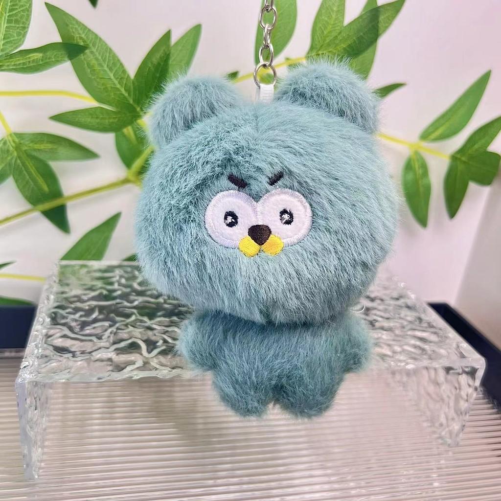 Очаровательная миниатюрная плюшевая игрушка-мишка, милый кулон-сова для сумок и аксессуары для брелка