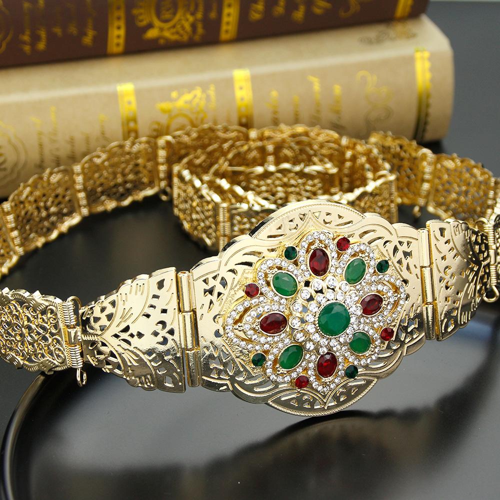 Простой пояс золотого цвета, регулируемая длина, свадебные украшения, поясная цепочка, шикарный пояс с кристаллами