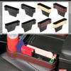 Car Seat Filler Organizer, Multifunctional Car Seat Organizer, Auto Console Side Storage Box With Cup Holders Seat Hooks For Drink, Car Organizer