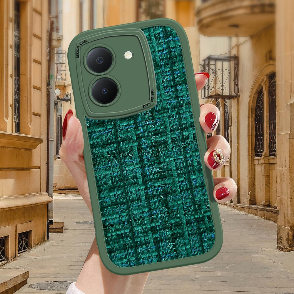 Роскошный тканевый задний чехол для телефона Infinix VIVO OPPO Reno Realme Huawei Nova Honor, мягкие чехлы для смартфонов