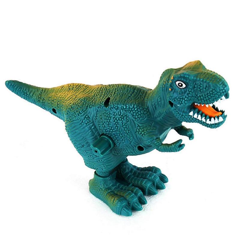 Novelty Gag Winding Toy Cute Party Gift Plastic Dino Figurine for W/ Clockwork Powered Kiddie Toy Educational Playset Gi